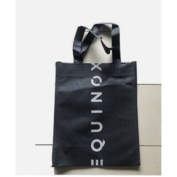Equinox Handbags - equinox gym gray white Reusable tote bag